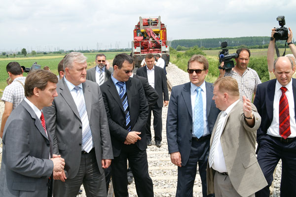 2008.06.05. - Obilazak dionice autoceste Đakovo-Osijek i pruge Vinkovci-Osijek